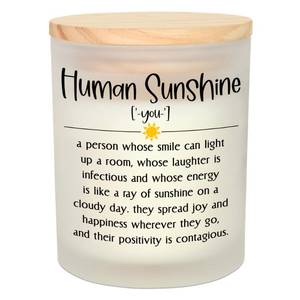 lot 6359 image: OASSIE Thank You Gifts for Women - Vanilla Lavender Scented Candle 10 oz