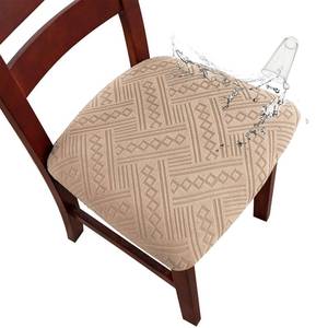 lot 6366 image: Genina Chair Seat Covers Waterproof Dining Room Chair Covers, 2 Pack