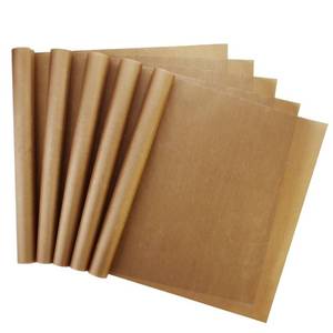 lot 8068 image: Bantoye 5 Pack Non Stick Teflon Sheet, 12x16 Heat Press Transfer Sheet