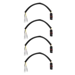 lot 8122 image: Be In Your Mind 4pcs Motorcycle Turn Signal Cable Adapter Connectors 21cm LED Indicator Adapter Cable Plug Compatible with BMW S1000 XR R1200 RS G310 R F 750 2017-2020