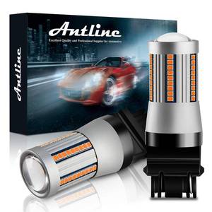 lot 8138 image: Antline 3156 3156A 3156K 3155 3156NAK LED Bulbs Amber Yellow for Turn Signal Lights with Build-in Load Resistor CANBUS Error Free Anti Hyper Flash for Blinker Bulb Replacement (Pack of 2)