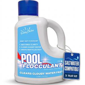 lot 9574 image: BubbyShine Pool Flocculant, Drop Out Flocculant for Pool, Pool Flock, 3 L