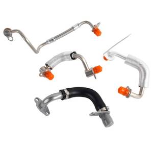 lot 9602 image: Turbocharger Coolant & Oil Line Kit Compatible With BMW 2.0L