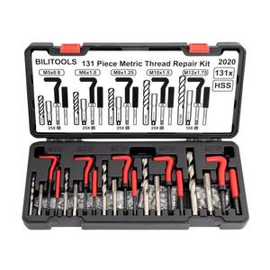 lot 9608 image: BILITOOLS Helicoil Thread Repair Kit Metric