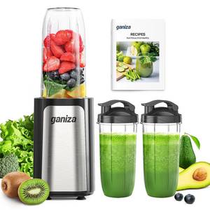 lot 9637 image: Ganiza Smoothie Blender, 14Pcs Portable Personal Blender Shakes & Smoothies