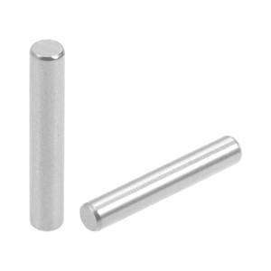 lot 10345 image: uxcell 50Pcs 3mm x 18mm Dowel Pin 304 Stainless Steel Shelf Pegs Support Shelves Silver Tone