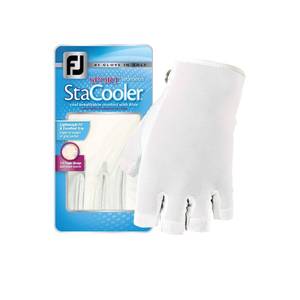 lot 10375 image: FootJoy Womens StaCooler Sport Golf Gloves White Large