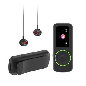 lot 10385 image: wiwoo 64GB Sport Clip on MP3 Player with Bluetooth- Superlight Mini MP3 Player with FM Radio,Recorder,MicroSD Support,Shuffle Playback for Jogging,Running,Cycling, Hiking,Climbing and Yoga