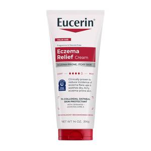 lot 10431 image: Eucerin Eczema Relief Cream with Colloidal Oatmeal, 14 OZ