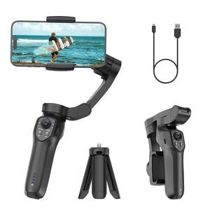 lot 10435 image: COMITOK L7C Pro, Gimbal stabilizer for iPhone, Phone Stabilizer for Video Recording with FaceObject Tracking, 3-Axis Gimbal for Android & iPhone 15 Pro Max, Foldable Phone Gimbal Vlog Recording