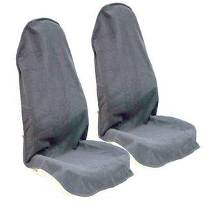 lot 11146 image: LoyaGour Car Seat Cover Protector Front Seats Grey 2Pcs