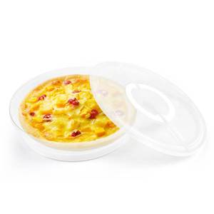 lot 11164 image: FMOACEN 11.5 Inch Clear Pie Container with Lid