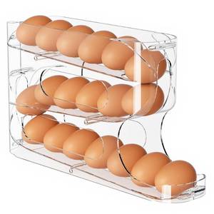 lot 11165 image: Sotfamily Clear FIFO Egg Holder 36-Count