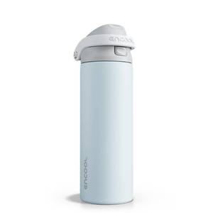 lot 11166 image: ENCOOL Insulated Water Bottle 24 oz Misty Grey