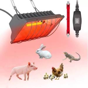 lot 11181 image: Domchan 250W Infrared Heat Lamp for Poultry