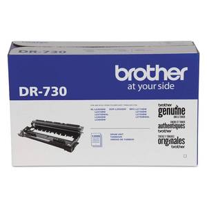 lot 11183 image: Brother DR730 Drum Unit, 12,000 Page Yield  Retail $129.49
