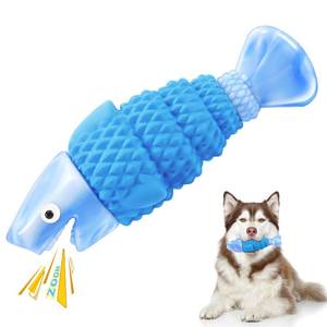 lot 12016 image: WinTour Shark Dog Chew Toy for Aggressive Chewers