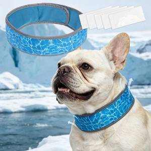 lot 12052 image: EXPAWLORER Dog Cooling Bandana with Ice Packs - Size L