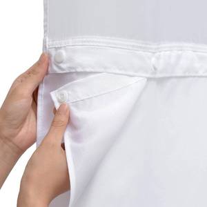 lot 12064 image: Conbo Mio Snap-In Shower Curtain Liner 70W x 54H