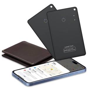 lot 12081 image: CASCHO 2 Pack Wallet Tracker Card, IP68 Rechargeable