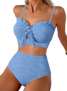 lot 12109 image: Herseas Womens Textured Bikini Set X-Small