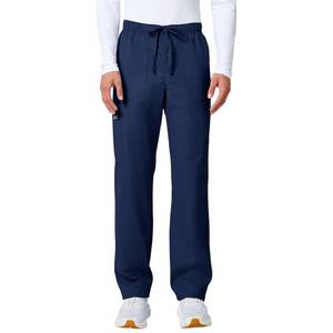 lot 12130 image: Cherokee WW Professionals Mens Scrub Pants Tapered Leg Navy XL