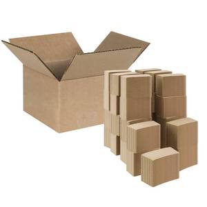 lot 13668 image: Homelance Coffee Sleeves 500 Pcs �� Corrugated Brown Kraft Paper Cups Sleeves Fit 12oz, 16oz, 20oz, 22oz & 24oz Cups �� Recyclable & Disposable �� Perfect for Hot Drinks in Cafes & Offices (PACK OF 500)