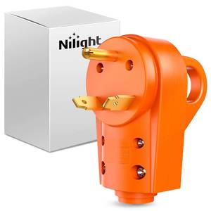 lot 14246 image: Nilight 30 Amp RV Replacement Plug ETL Listed NEMA TT-30P