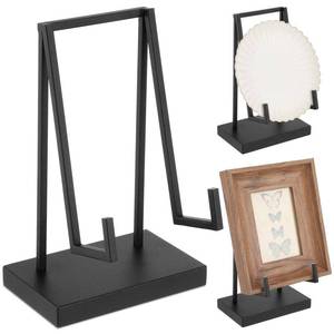 lot 14265 image: Shimeyao Metal Display Easel Stand Tabletop Easel, Black, 6 x 4 x 3 Inch