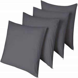 lot 14328 image: 4 Pack Waterproof Pillow Protectors Standard 20x26 Inches Smooth Zipper Premium Encasement Covers Quiet Cases Set