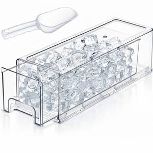 lot 19902 image: Havawish Ice Container for Freezer with Scoop, PET, Medium