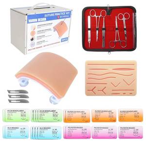 lot 20034 image: Suture Practice Complete Kit for Student Suture Training