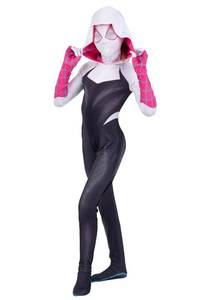 lot 20048 image: Kids Spider-Gwen Zentai Suit Costume  Marvel Costumes Small
