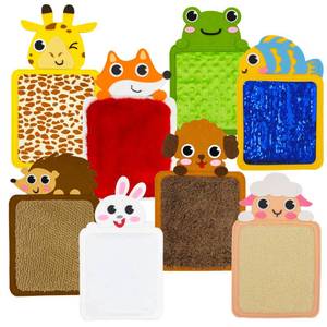 lot 20053 image: Little Learner Lab Sensory Zoo Buddies 8-Pack Sensory Mats for Kids  Sensory Toys for Kids with Autism  Sensory Toys for Autistic Children