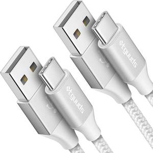 lot 20057 image: etguuds USB to USB C Cable 3ft, 2-Pack USB A to USB C Charger Cord Type C