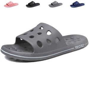 lot 20071 image: Shower Shoes for Women Men, Quick Drying Shower Sandals with Drain Holes