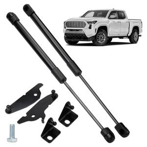 lot 20081 image: FormiPow Premium Hood Struts, No-Drill Bolt-On Gas Spring Lift System