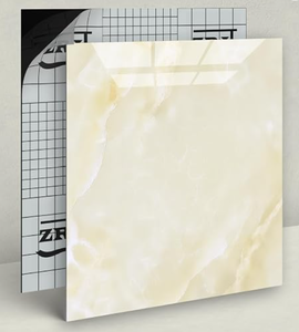 lot 1630 image: 40-Pack Peel and Stick Floor Tiles Vinyl Floor 12 x 12 inch Self Adhesive Waterproof Flooring Planks DIY for Bathroom, Living Room, RV, Kitchen, Cover 40 Sq. Ft, Polish Ivory Beige Marble