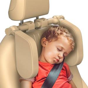 lot 1651 image: Yoocaa Adjustable Car Headrest Pillow, Road Pal Car Headrest