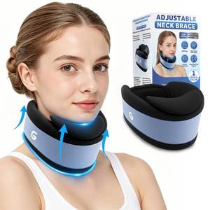 lot 1655 image: Ice Silk Neck Brace for Sleeping, Soft Cervical Collar for Relief of Cervical Spine Pressure, Neck Braces for Neck Pain and Support to Keep Vertebrae Stable,Posture Correction for Women & Men