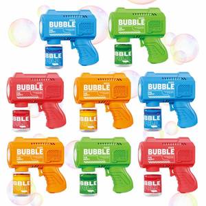 lot 1692 image: SmartYeen 8-Pack Automatic Bubble Gun,Bubble Machine Blower Outdoor Toys for Toddlers Ages 3-8 Gifts Wedding Party Favors