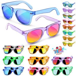 lot 2040 image: GKTZ Kids Sunglasses Party Favors - Boys Girls Valentines Day Gifts, Neon Sunglasses with UV 400 Protection for Kids Classroom Favors Birthday Goodie Bags Stuffers - 16 Packs
