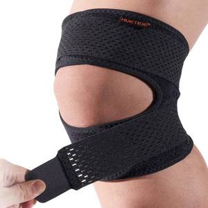 lot 2049 image: HUETIDE Plus Size Knee Brace for Women Men Patella Tendon Support Strap,XXL
