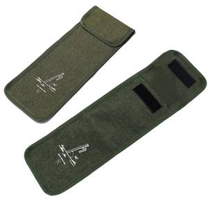lot 2110 image: DraCra 2 Pack Tent Stakes Bag Camping Spikes Pegs Storage Organizer Sleeve Holder Protector Pouch Pocket for 8-12 Steel Nails Stake Ground Anchors Hammer Tents Camp Canopy Outdoor Hiking