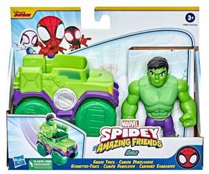lot 2205 image: Marvel Spidey & His Amazing Friends Action Figures Superheroes  Villains (Choose Figure) (Hulk Vehicle Set)