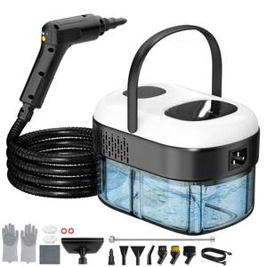 lot 3000 image: Granarbol Pressurized Handheld Steam Cleaner for Home,3-Level Steam White
