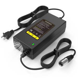 lot 4019 image: 29V 5A for 24V 5A 3-Pin Male XLR Connector Battery Charger for Lakematic, Pride Mobility, Jazzy Power Chair, Drive Medical, Golden Technologies, Shoprider, Rascal 200T500T301 PC 24BC5000TF-1