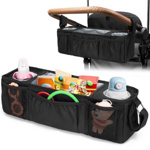 lot 4048 image: Wagon Parent Console Only Compatible with Wonderfold W4, Black