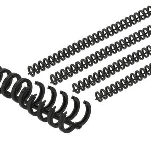 lot 4053 image: PATIKIL 12mm(12) Plastic Spiral Binding Coils Binding Spirals 25Pcs