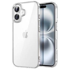 lot 4059 image: JETech Case for iPhone 16, Anti-Yellowing, Clear